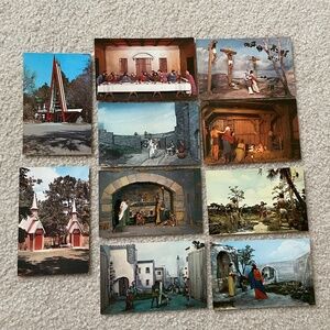 Vintage 1960s Lot 10 Postcards The Prince of Peace Memorial Silver Springs FL